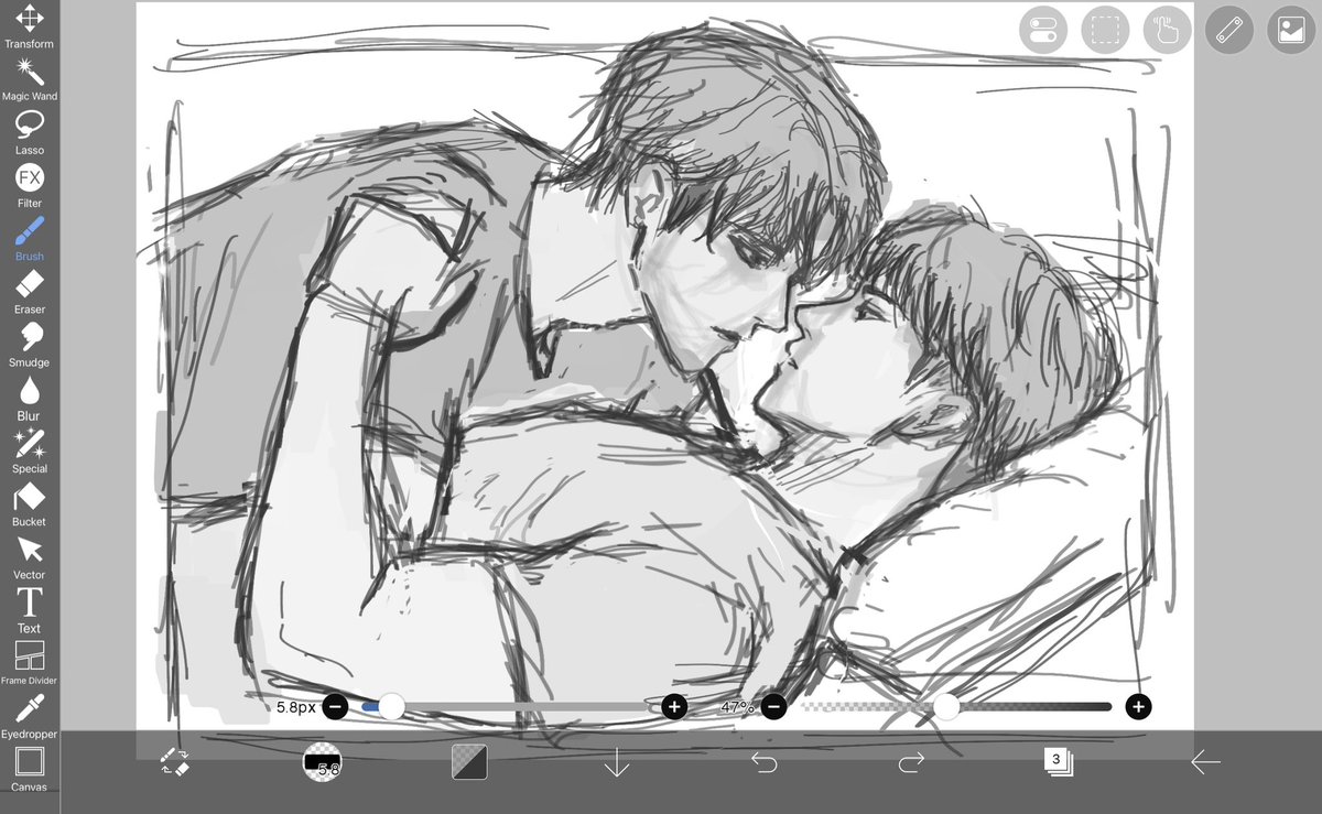 sngtkpls's tweet photo. literally have not drawn any digital art in 2yrs but seongtak kept calling me in my sleep so here i am w a VERY rough sketch AGSGJKDHJ 
#seongtak #whc https://t.co/IXFNaIu5wM