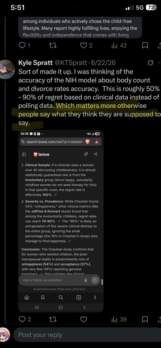jetpackcatOW's tweet photo. @KTSpratt @megevhan @AntiCommieBecca how do you know this isn’t more unreliable polling data where “people say what they think they are supposed to say?” i’m asking for quantitative data. you can just admit it doesn’t exist. it’s okay to be wrong sometimes. https://t.co/LUXhRVcaCH