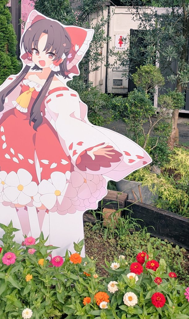 mw5959's tweet photo. 東方コラボ　よみうりランド
今年も行ってきました
なんだかとっても
『俺の青春（インターネット）』
って感じでした
#博麗神社夏祭り2026

（ポケパークのチケットは来月なのでもっかいよみラン行く https://t.co/jESrdGjvWa