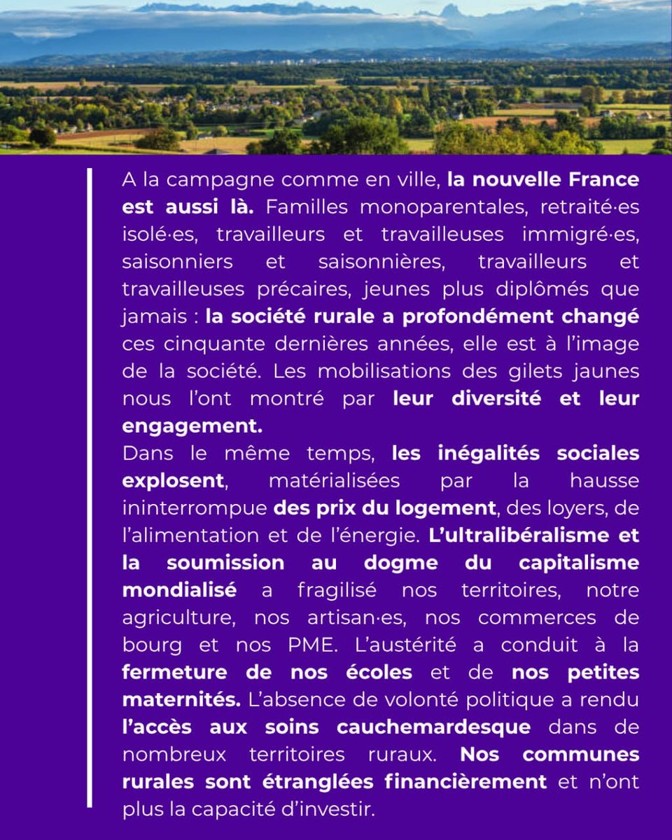 Ruralites_LFi's tweet photo. Cette tribune, que vous pouvez signer ici, https://t.co/sWDaOFfTAe, rassemble plus de 575 signataires. Parmi les signataires figurent des parlementaires, des élus locaux (maires, adjoints, conseillers municipaux ou régionaux), des responsables associatifs et syndicaux 1/3 https://t.co/0ggiSMMRMH