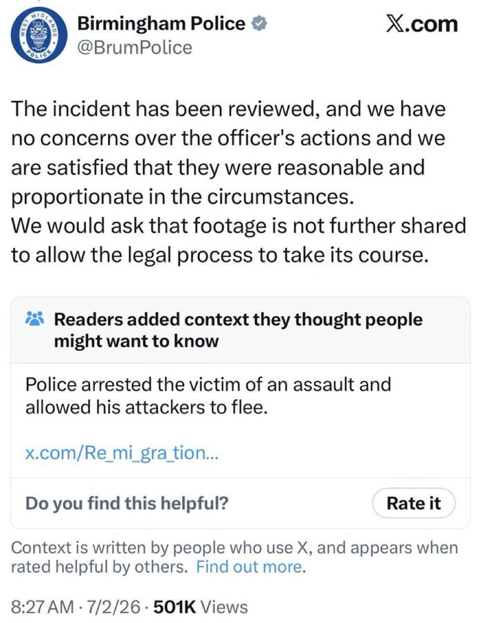 FeniksKnowsBest's tweet photo. @LeeHarris As well as the person who authorized the social media post....

The fact that someone in authority thinks the officer was acting correctly is egregious. That person needs to be sacked as well. https://t.co/MD9Wg4e8lW