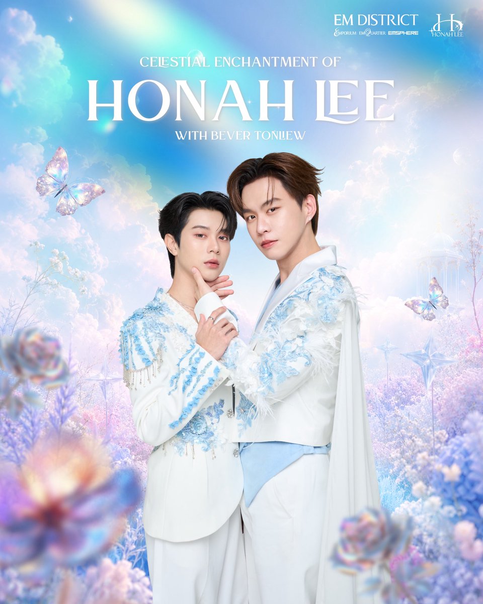 honah_lee18's tweet photo. ✨CELESTIAL ENCHANTMENT OF HONAH LEE ✨

✨ Spellbound by the Celestial Enchantment 🧚

📌DATE : 10 JULY 2026
📍VENUE : EM WONDER 5 FLOOR EMSPHER
🕗TIME : 6 - 10 P.M. 

Get ready for a special performance by all four **SPECIAL PRESENTERS of HONAH LEE**!

✨With Concept : Where Magic Awakens ✨

📍And don't miss the very first **Special Fan Sign Event**! 🖋️📍

———

📌If you have any questions please feel free to contact us via Official Line OA: 
@ honah.lee18 📮 https://t.co/CUPbaIt9sP

✨HONAH LEE Word of Magic🪄 #HONAHLEE

   HONAH LEE BVTL     
✨ #HONAHLEExBeverTonliewNgernOat ✨

#BeverTonliewPresenterOfHONAHLEE 
 #BeverTonliew  #บีเวอร์ต้นหลิว #บัวลอย 
#bbverpj  #tonliewmtp