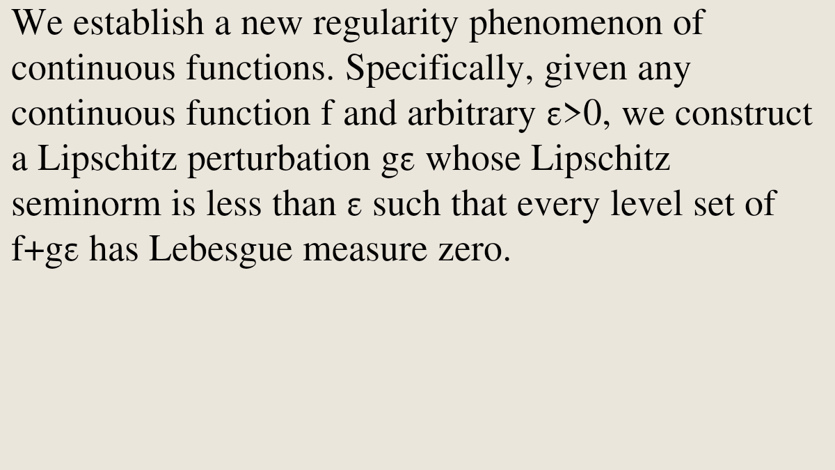 ClassicalODEs's tweet photo. Eliminating positive-measure level sets by small Lipschitz perturbations

Sorina Barza, Martin Lind
https://t.co/q1eBl85IDw [𝚖𝚊𝚝𝚑.𝙲𝙰] https://t.co/dgoT44ffwF