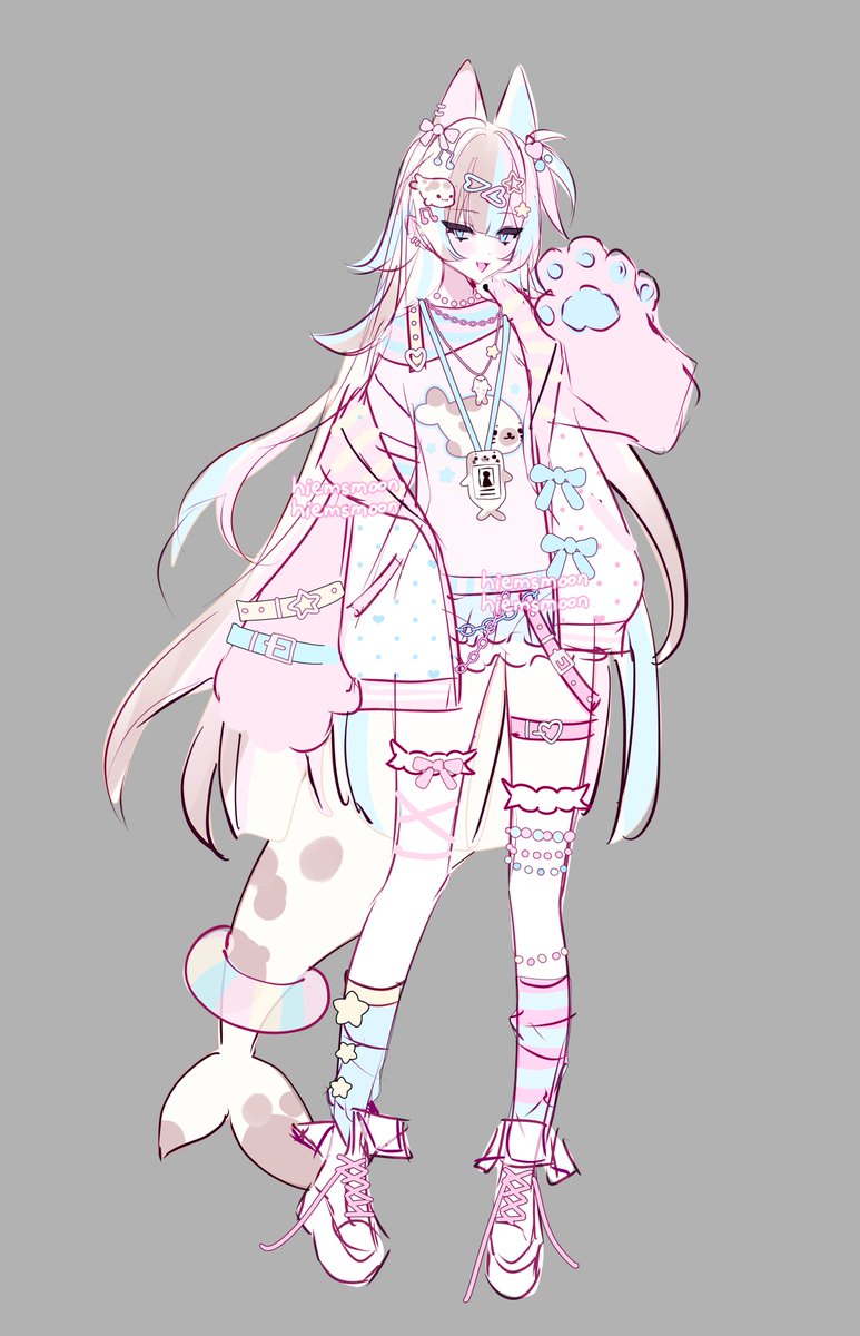 hiemsmoon's tweet photo. sketchy adoptable batch 🖤 ko-fi below 
each one is 130$; commercial use included https://t.co/B4L9qv8MHc