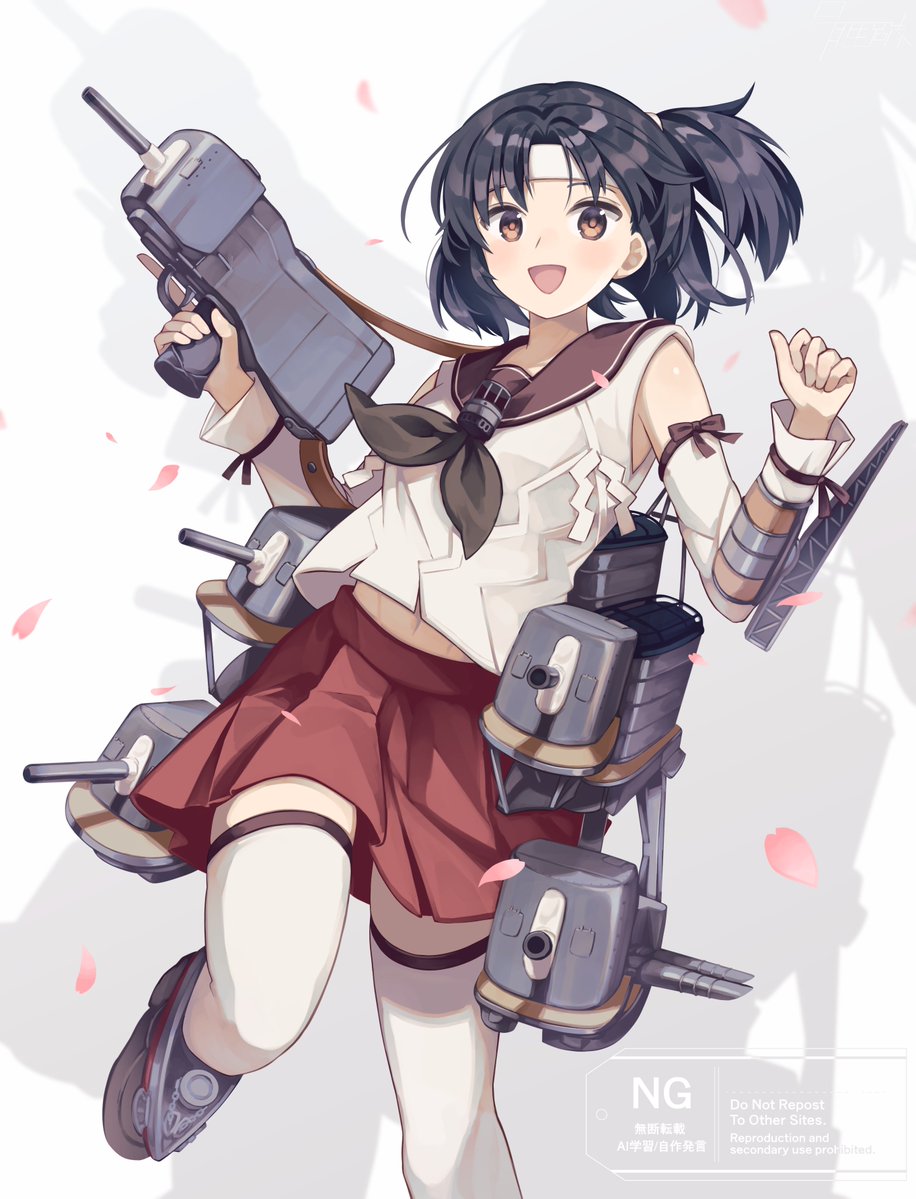 moon_ganbar's tweet photo. 夏イベ頑張ろうね　これは嫁艦長良の絵
＃艦これ https://t.co/0VVFNsG3Jj