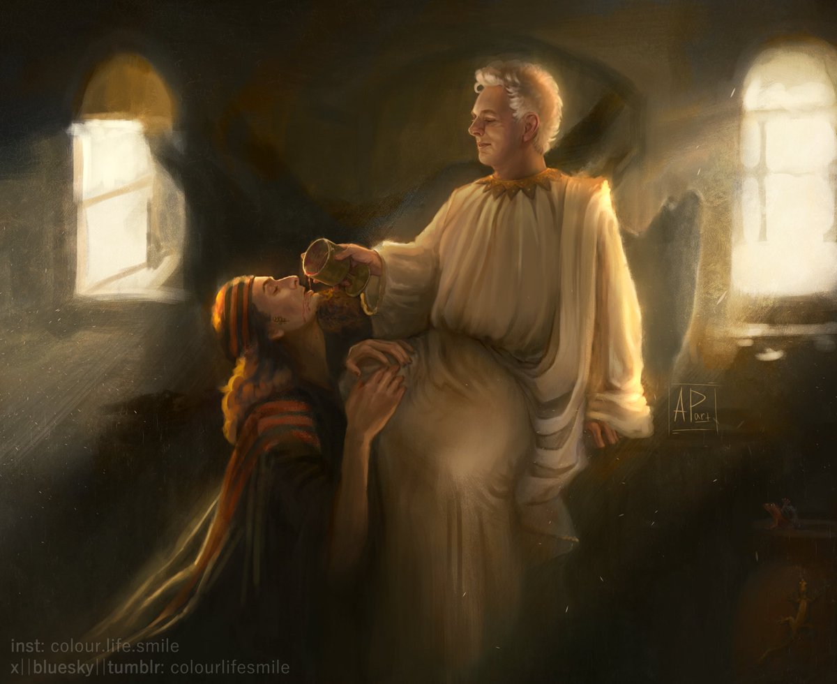 colourlifesmile's tweet photo. today is my birthday and the best gift for an artist is a retweet of their art!
thank you all so much for your love and support, it means the world to me💙
#goodomens #goodomensfanart https://t.co/6ECyMhs1Ya