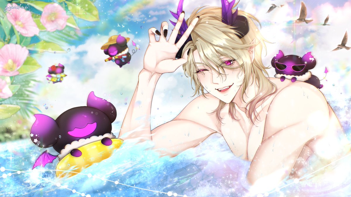 Zyeichuu ᯓ⭐ ฅ^•⩊•^ฅ tweet media