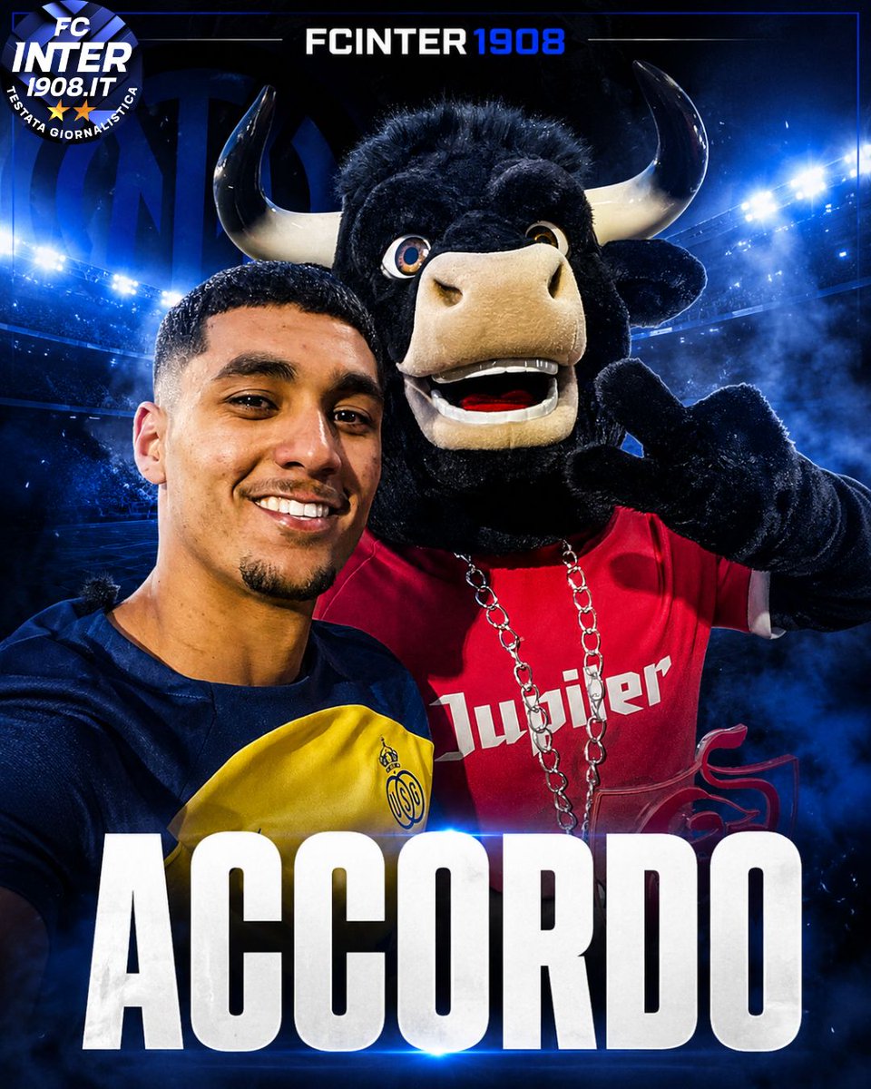marifcinter's tweet photo. 🚨⚫️🔵 Inter-Khalaili, accordo totale e blindato con il giocatore 🤝✅

I nerazzurri sono andati pesantemente sull'esterno classe 2004 e ora stanno spingendo anche con l'Union St.Gilloise per chiudere l'affare. E' lui il prescelto, dopo che è sfumato Palestra @FabrizioRomano https://t.co/Y2qQEk85J9