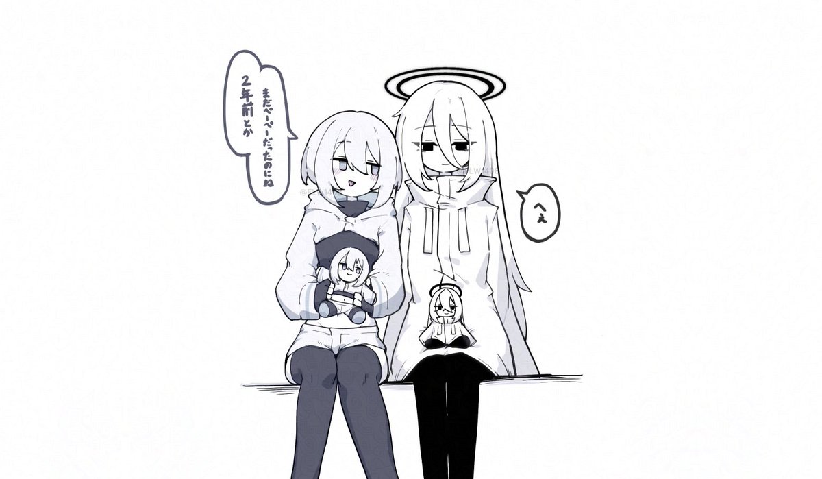 FLW1408's tweet photo. たった2年で2人ともぬいぐるみになったね🧸 https://t.co/tYUr0K1osz