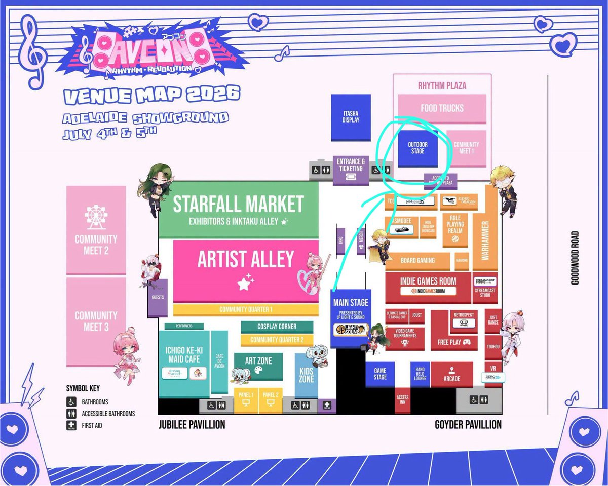 ne_aomi's tweet photo. For those coming to AVCon this weekend, catch me on the outdoor stage at 3pm! :)) @TeamAVCon_ 

My band Morning Teatime is also playing on the main stage some time between 10:30-11:30AM on both days~🫖 https://t.co/TXE7zSSgOz