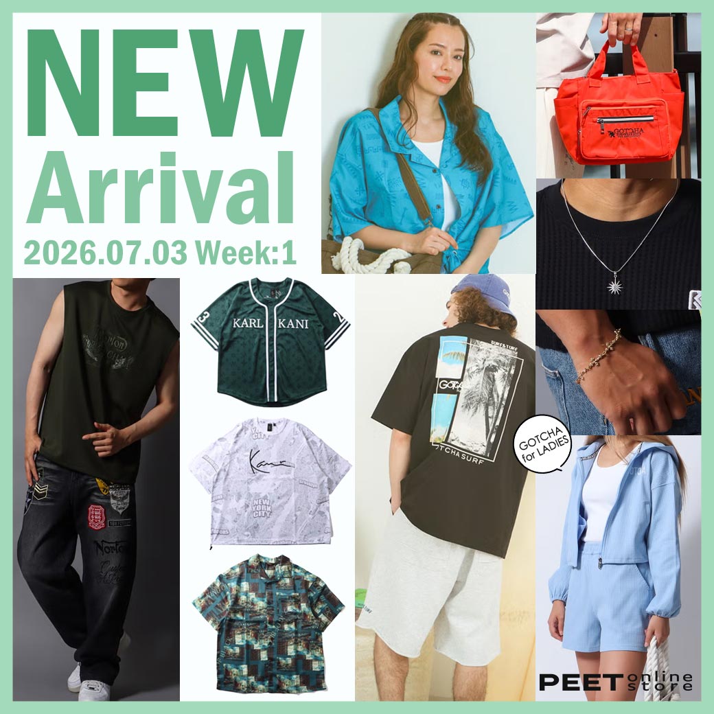 GOTCHA・Norton・GOTCHA GOLF・Karl Kani・PEET SELECTから新作登場 7月に入り夏本番 サッと羽織れる薄手の半袖シャツがラインナップしておりますよ https t co xORqD72M2R