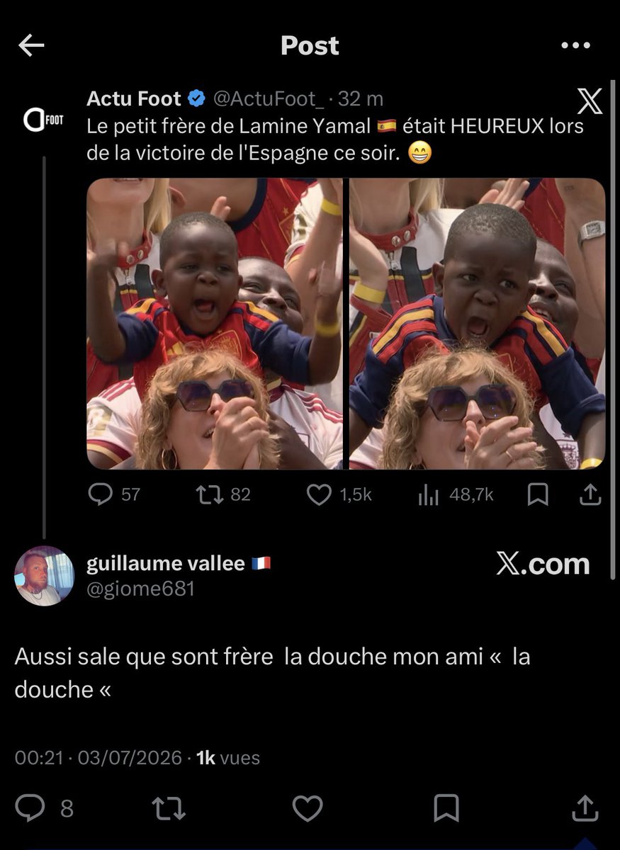 3enenipel0's tweet photo. @giome681 Hahaha bah alors on désactive ? @giome681 https://t.co/YinNWbV3MR