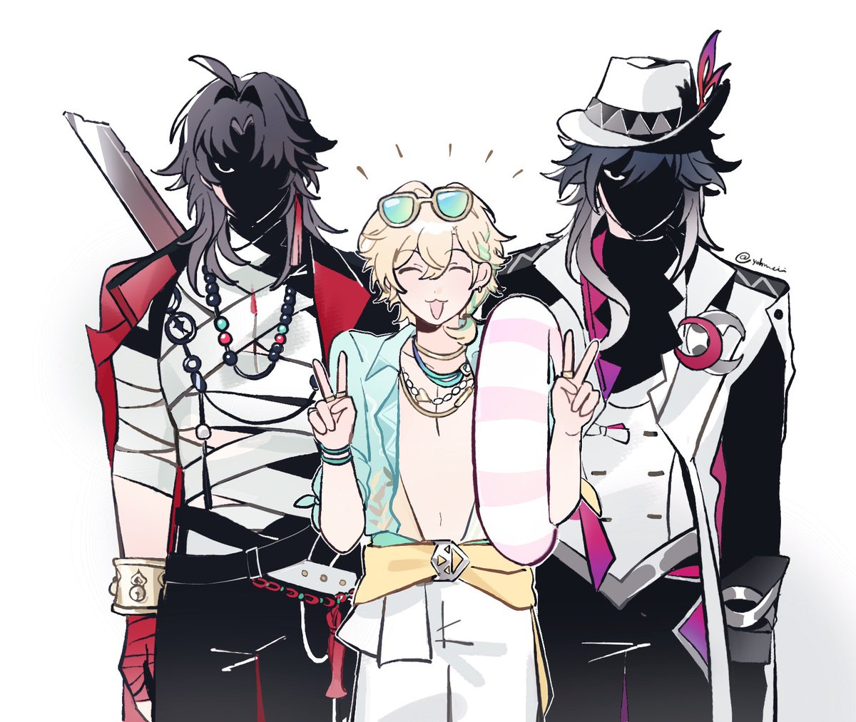 enjoygm_topup's tweet photo. SP Aventurine sticks out so much among them lol
Cre:@yohmeii @LA_7_7_7
#HonkaiStarRaill #HSRMeme https://t.co/zYwqu5Hibu