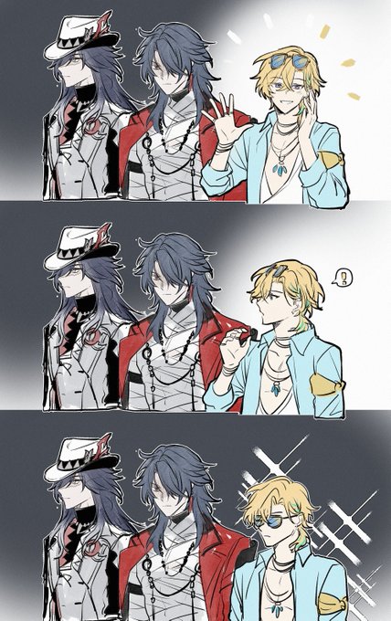 enjoygm_topup's tweet photo. SP Aventurine sticks out so much among them lol
Cre:@yohmeii @LA_7_7_7
#HonkaiStarRaill #HSRMeme https://t.co/zYwqu5Hibu