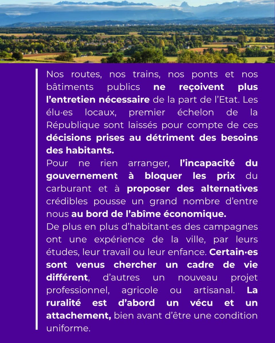 Ruralites_LFi's tweet photo. La diversité socioprofessionnelle est particulièrement remarquable puisqu'elle rassemble des représentants du monde agricole, de l'éducation, de la santé, de la culture, de l'action sociale et de l'environnement. 2/3 https://t.co/ecmJ3Rbm9h