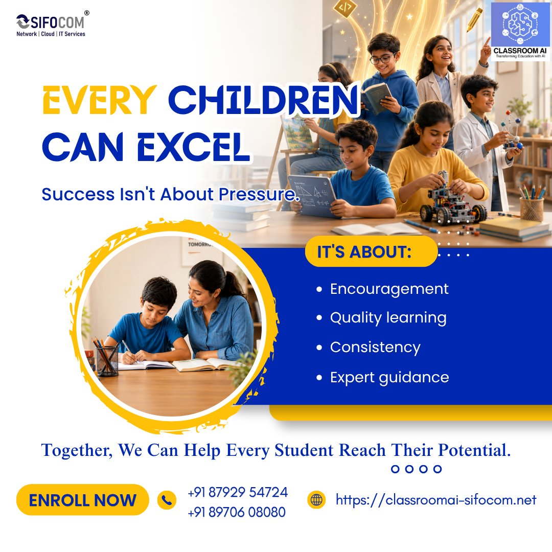sifocom71944's tweet photo. #EveryChildCanExcel #StudentSuccess #SmartLearning #PersonalizedLearning #ClassroomAI #EducationForAll #FutureReady #EdTech #LearningJourney #AcademicExcellence #AIInEducation #QualityEducation #StudentGrowth https://t.co/nZigFzqM7v