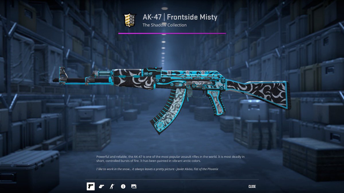 dizzyrefs's tweet photo. $26,80 GIVEAWAY! 🥳 

AK-47 | Frontside Misty (FT)

To enter: 
✅ Follow us &amp; @bariscetinresmi 
✅ Repost + Like
✅ Tag your friends!

Giveaway ends in 7 days!⌛️

#CS2 #CS2Giveaway #CS2Giveaways #Crypto https://t.co/msQ9G6ixF4