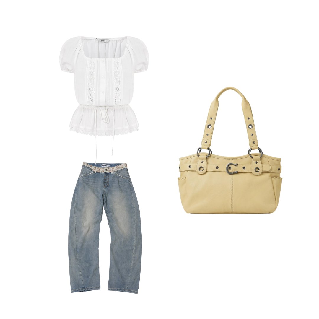 mogo0mogo's tweet photo. ★ 260703 IVE レイ 私服
🏷️ SCULPTOR
Beaded Waist Denim Pants Mid Blue
🏷️ RAIVE
Lace Square Neck Blouse in White VW5MB123-01
🏷️ SYSTUDIO
Velor Bag - Beige
🔗 https://t.co/UFfiMDFfUe
#IVE #レイ #アイヴ #REI #SCULPTOR #RAIVE #SYSTUDIO #IVE_outfit https://t.co/wRBczn2Voh