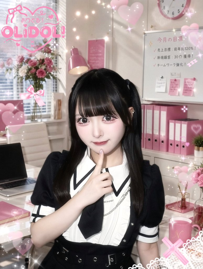 ol__idol's tweet photo. ◤  OLiDOL!  ◢
‧ ₊˚♡⛓️ 新アー写公開  2人目 ⛓️♡˚₊‧
⟡• ���───── ୨୧ ────── •⟡

 ܰ 望月ねむ / @ol__nemu  ܱ

🩷 ピンク担当
🩷 小悪魔お姫さま
🩷 実はしっかり者！

『 夏よりあつく、ねむに夢中♡ 』

⟡• ────── ୨୧ ────── •⟡
♡ + RT = 150 でNEXTメンバー公開🎵