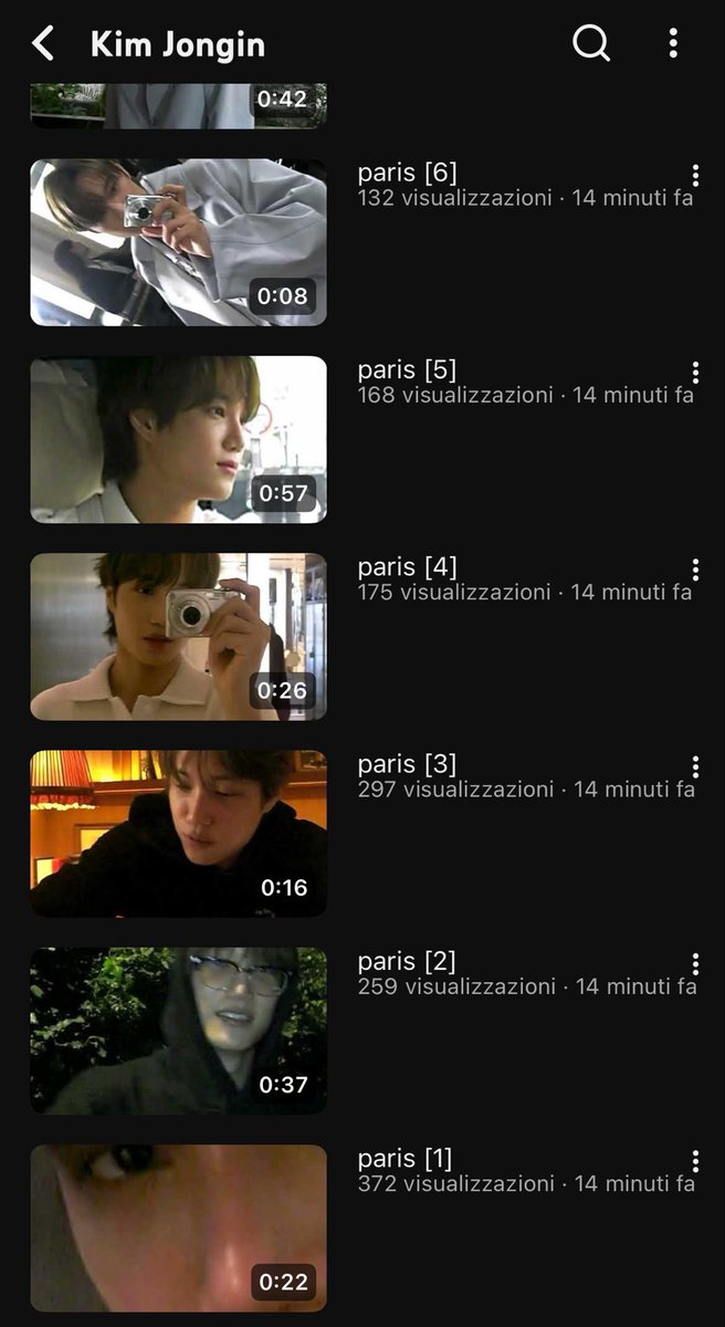 nothingonini's tweet photo. JONGIN BROUGHT THIS CHANNEL BACK TO LIFE POSTING MINI VLOGS THAT HE FILMED IN PARIS I AM LITERALLY CRYING SO HARD RIGHT NOW 😭😭😭😭😭😭😭😭😭😭😭 https://t.co/57m6CxDIc6