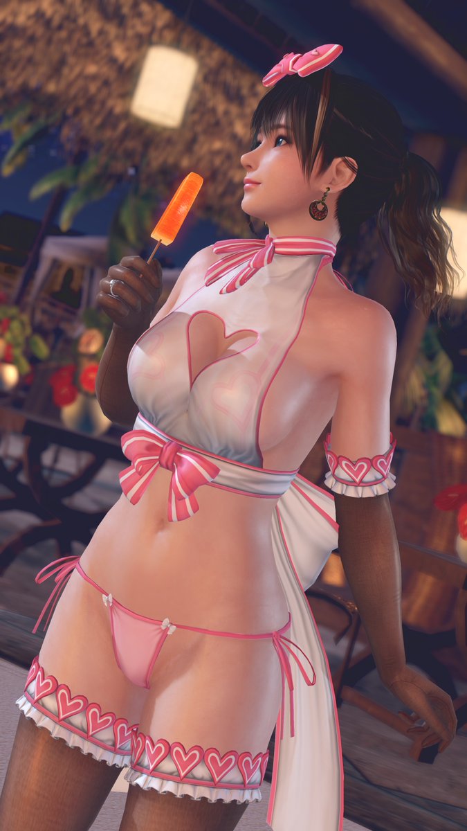 II_KUROMAGU_II's tweet photo. 夜アイスななみん
#DOAXVV #ななみ

新キャラでも、TCでも、コラボでもない生放送は、何が来るのか・・・？ https://t.co/FSOBqBejw7