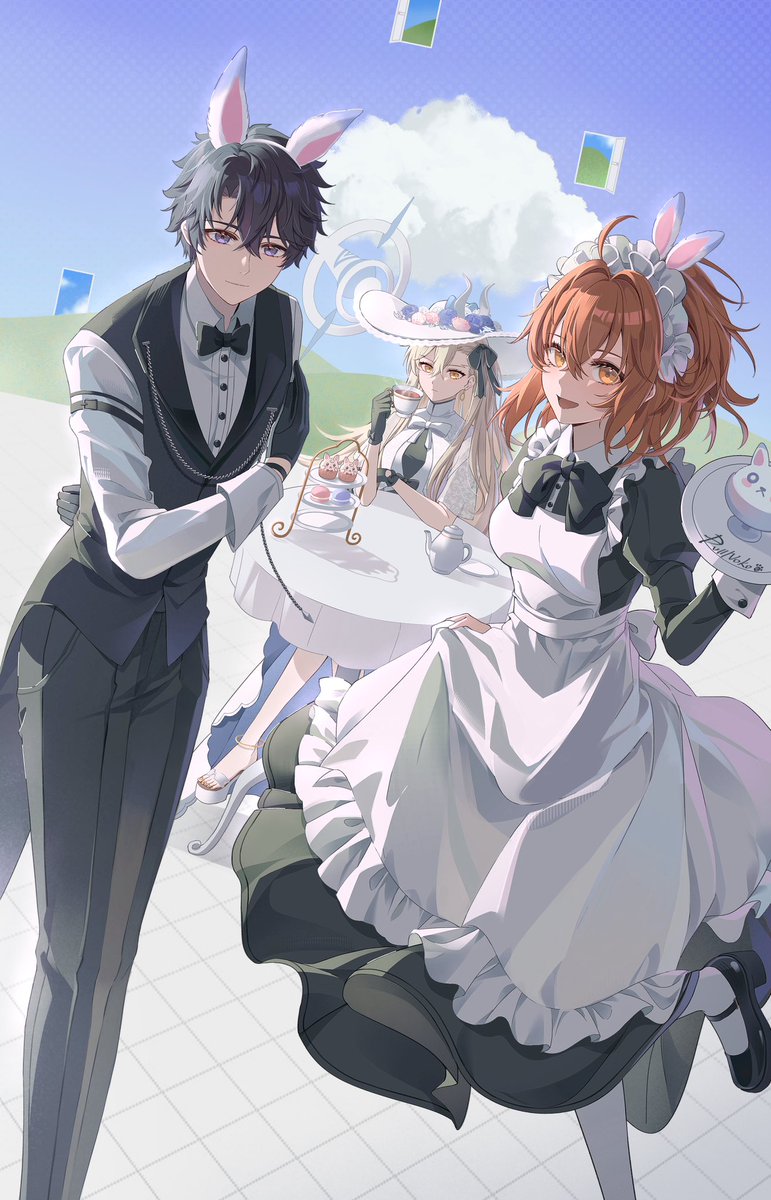 DullNoko's tweet photo. 茶会
#FGO️️ https://t.co/LGNHN2x7HF