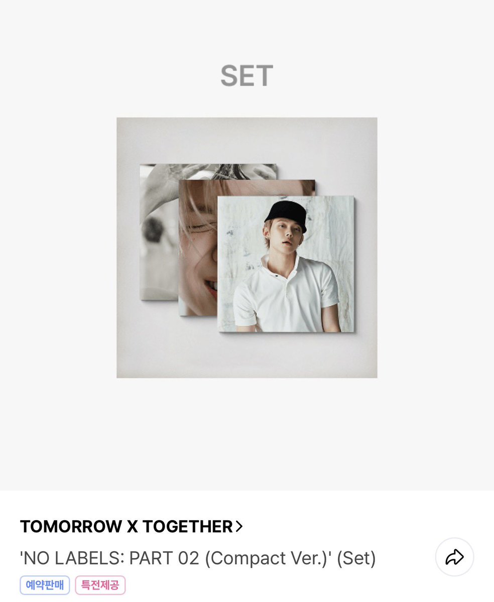 ta2hu21ov2's tweet photo. 연준 컴백 기념 이벤트

상품 - Compact Ver. set (특전 포함) 1명

ᰔ #rt + #follow 
ᰔ 참저삭 O
ᰔ 타팬X (멤버쉽 인증 받습니다)
ᰔ 되팔이XX 소장하실 분들만 참여해주세요
ᰔ 당발 : 7/21

#YEONJUN #연준 https://t.co/SbyKd9vDwA