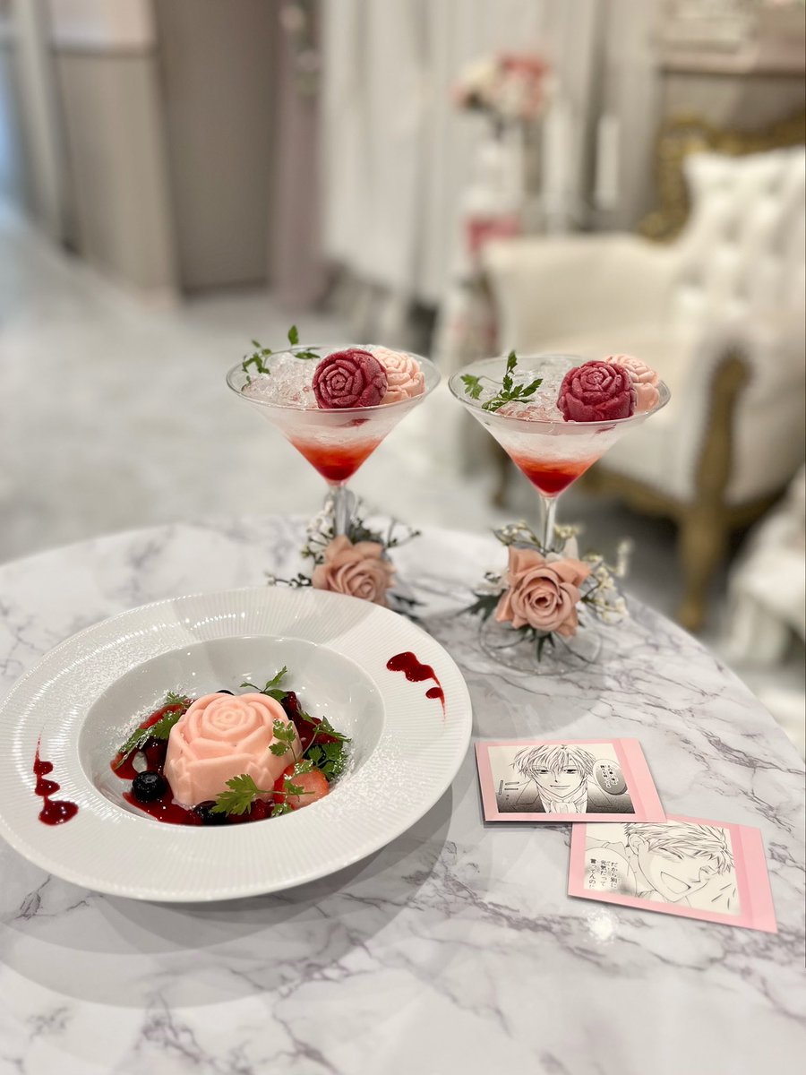 nyagimerostars's tweet photo. Cafe' Salon Le Mimi ⟡.·
池袋に新しくできたカフェ🧑🏻‍🍳🎀薔薇のケーキとドリンクがホスト部にぴったりでかわいすぎた(͒ ᴖ ·̫ ᴖ⸝⸝ )͒♪♡ https://t.co/wMGT8jfADo