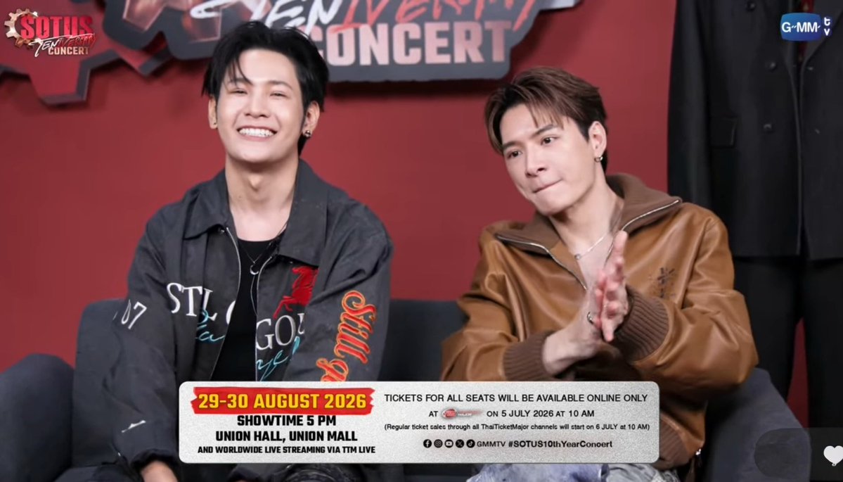 maneee_N's tweet photo. ยิ้มแฉ่งเลยหล่อน่ารักขึ้นทุกวันคุณสิงโต🥰🥰

#SOTUS10thYearConcertLIVE
#KristSingto
#SingtoPrachaya https://t.co/yH44pwFW95