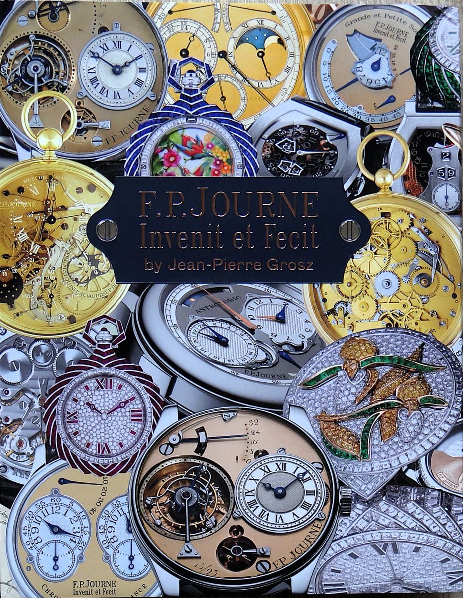 marieartcollec1's tweet photo. F.P. Journe Invenit et Fecit – The official biography of legendary independent watchmaker François-Paul Journe. New English edition, sealed. Essential for haute horlogerie collectors! https://t.co/FdSNrtut5y
#FPJourne #InvenitEtFecit #WatchCollecting #IndependentWatchmaker https://t.co/WHFZnffES5