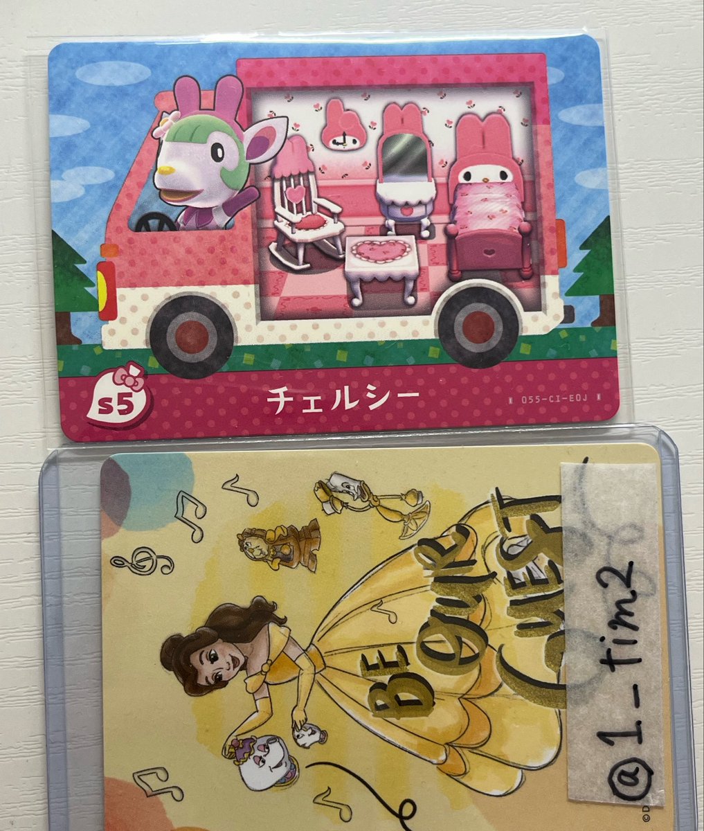 1_tim2's tweet photo. 【交換】あつまれどうぶつの森 あつ森 サンリオ amiiboカード アミーボカード 

譲🩵 チェルシー
求🩷トピー

郵送交換📮
お気軽にお声掛けください！ https://t.co/4ATVHbwENt