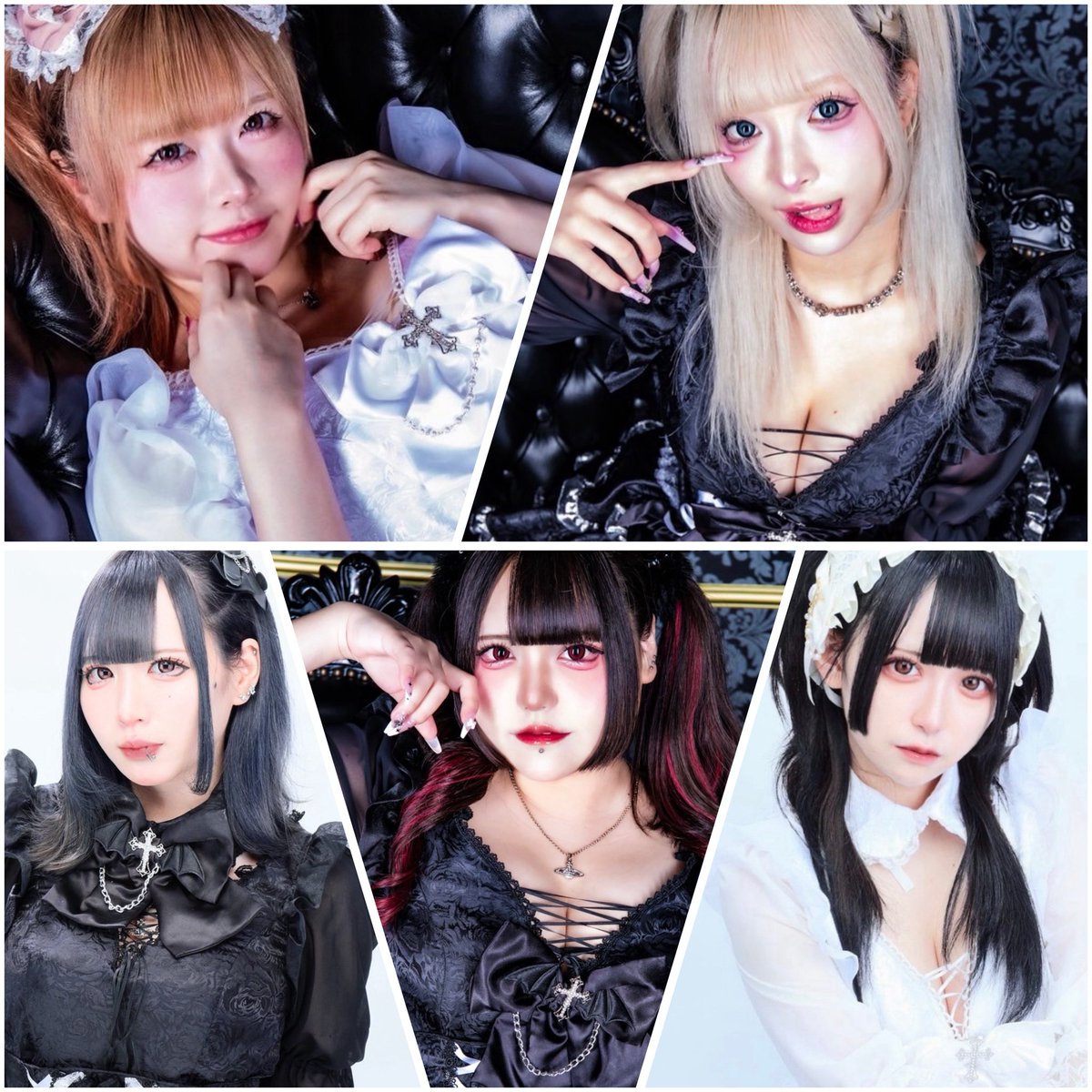 Angeliquesendai's tweet photo. 7/3 (金) 19時オープン

👼本日の降臨者👿

♡ゆゆ@yuyunyasama 
♡るん＠runchan_iiko 
♡るな＠m_n065 
♡ありん＠oxo_s2_x 
♡ふゆ@fuyu_nyan0 
🔰ねるね https://t.co/3mY8bCjECZ