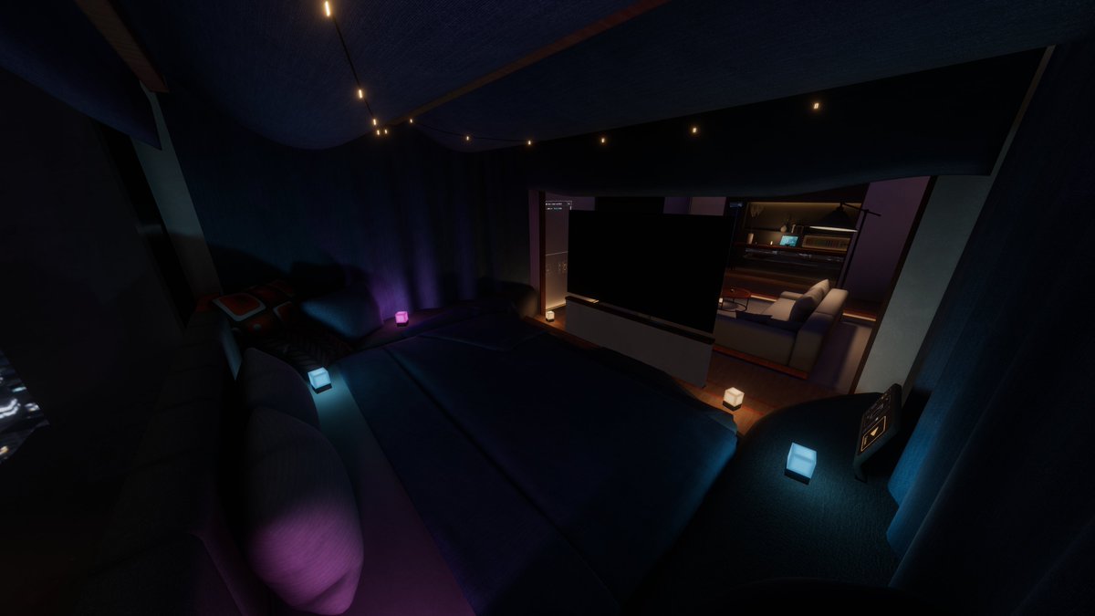 Teacup_kun's tweet photo. #VRChat #VRChatWorld
「Urban Nest ~Tokyo‚ 48th Floor~」をラボに公開しました!
Serifさんの『Superior』の一部を使い、
あったらいいなと思ったギミックを追加しました。
高クオリティな夜景を見つつV睡も...?
よろしければぜひ一度お越しください!
(PC/Android対応)
https://t.co/fdeJmNzzHJ https://t.co/z0XTPX86hY