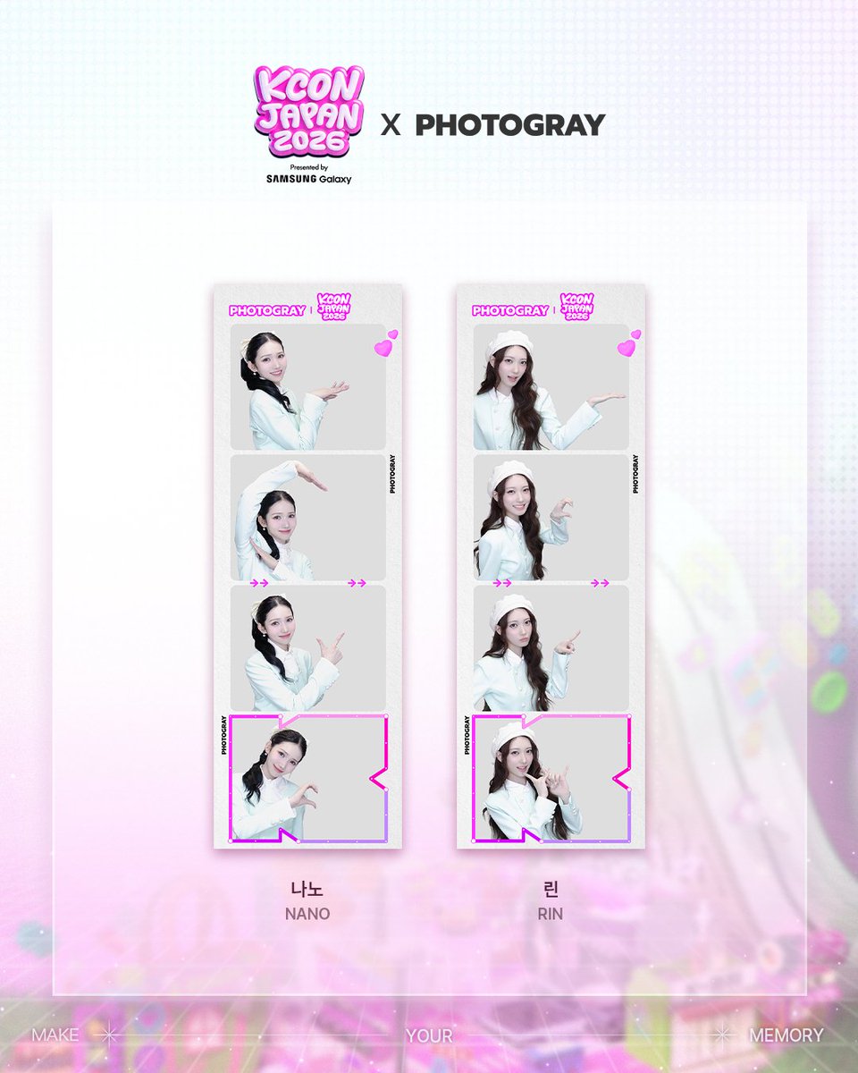 photogray_kr's tweet photo. [KCON JAPAN 2026 X PHOTOGRAY]

KCON JAPAN 2026 ARTIST FRAME OPEN!
<IS:SUE> 프레임이 오픈됩니다✨

7/4(토) ~ 8/2(일)까지 전 세계 포토그레이 매장에서 <IS:SUE> 프레임을 만나보세요!

📍한국 및 글로벌 매장 : 2026.07.04 ~ 2026.08.02
📍일본: 2026.07.14 ~ 2026.08.02

*해당 이벤트는 인스타 피드 or X(구. 트위터) 게시글을 통해 참여 가능하며 (계정 태그 필수)
얼굴 공개 없이 인증하셔도 무방한 점 참고 부탁드립니다 :)

-

【KCON JAPAN 2026 X PHOTOGRAY】

KCON JAPAN 2026 アーティストフレーム OPEN！
<IS:SUE> フレームが登場します✨

2026年7月4日(土)から8月2日(日)まで、<IS:SUE>フレームをPHOTOGRAYでお楽しみください！

📍韓国およびグローバル店舗：2026.07.04 ～ 2026.08.02
📍日本：2026.07.14 ～ 2026.08.02

※本イベントはInstagramまたはX（旧Twitter）への投稿にてご参加いただけます。
（アカウントタグ付け必須／顔出しなしで参加可能）

Make Your Memory, PHOTOGRAY

#KCON #PHOTOGRAY #KCONXPHOTOGRAY