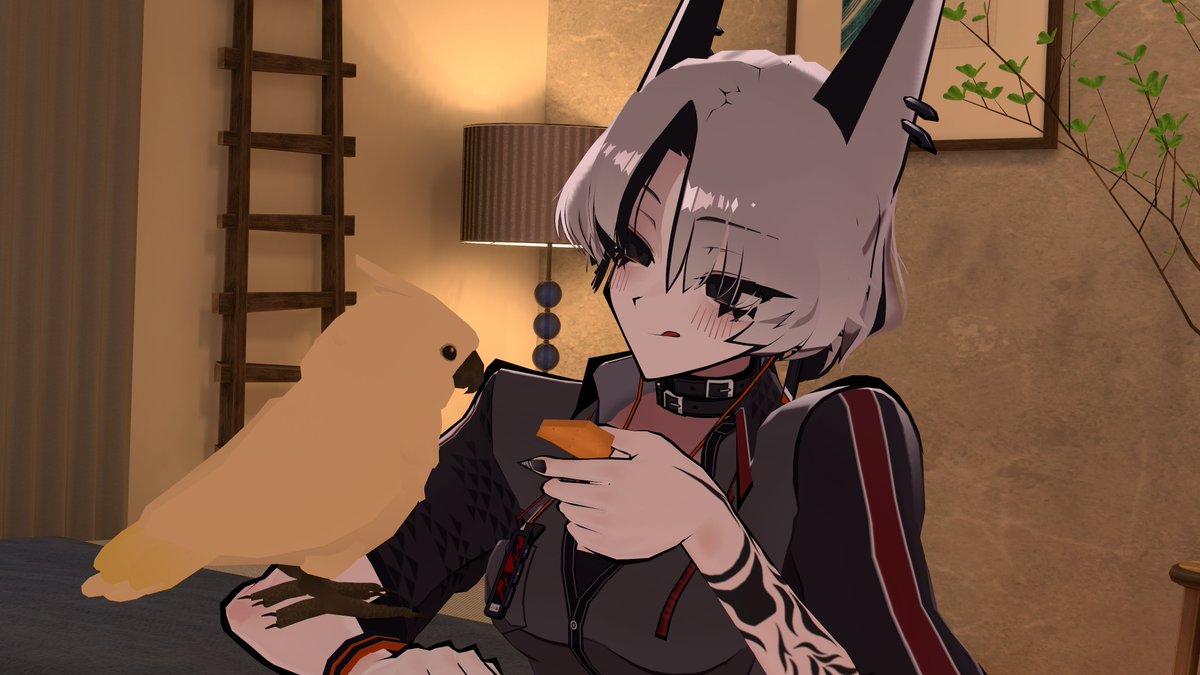 ChanOga_vrc's tweet photo. オウム可愛い💞
#青梅3D店 #VRChat https://t.co/TD4rXpN2wa
