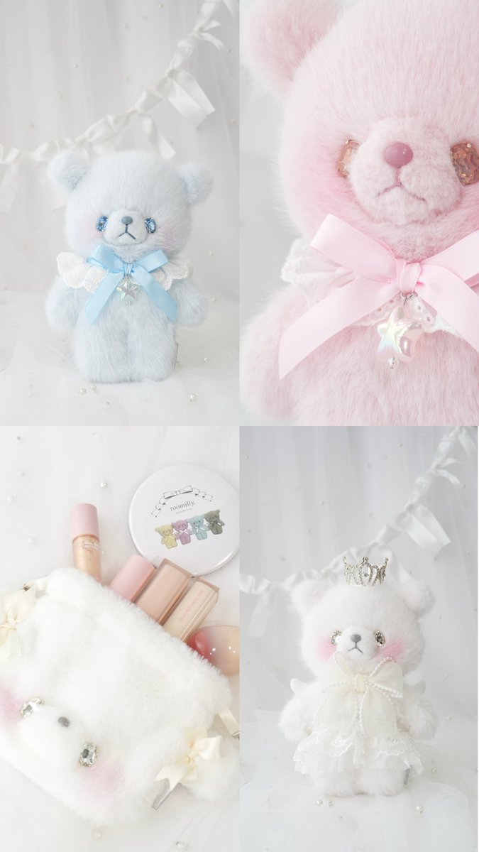 roomilly_'s tweet photo. 本日21:00から販売🧸🤍
販売アイテム全て更新しました.໒꒱°*

Online shop URL ↓
https://t.co/LNPfbrNWy3 https://t.co/APVMWUD5oZ