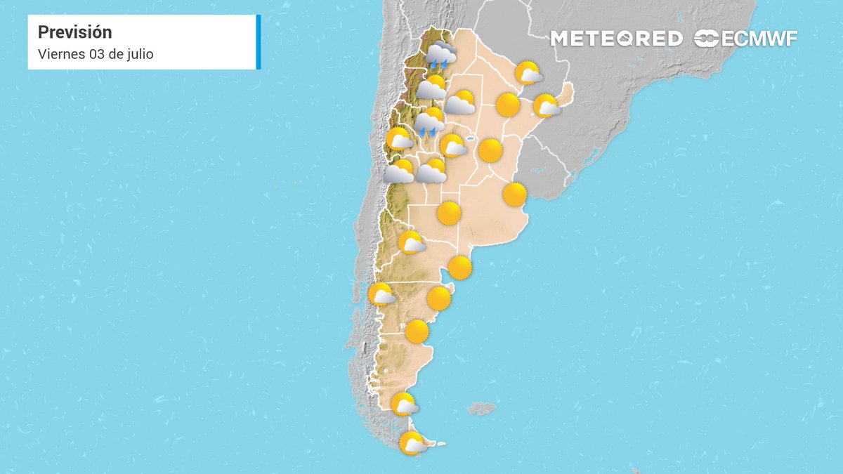 MeteoredAR's tweet photo. #PronosticodelTiempo 🇦🇷
❄️Amanecer bajo cero en el #AMBA.
🧣 El frío antártico se instaló con fuertes heladas en 21 prov. con alerta por temperaturas extremas frías🧤.
⚠️ Alerta por viento fuerte en el NOA, con #ráfagas de hasta 130 km/h.

📲Más info👇
https://t.co/tKfDnahUI5 https://t.co/03mLESSORy
