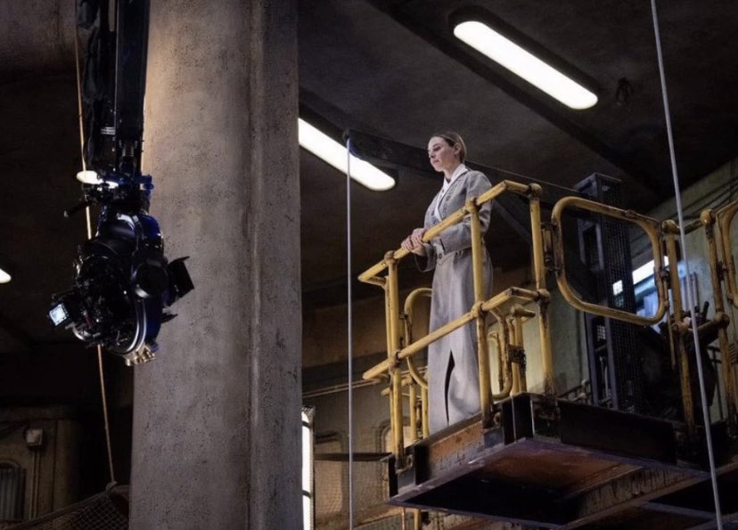 CL_GZB226's tweet photo. (1) Rebecca Ferguson behind the scenes shots for Silo Season 3 Episode 1

IG post by rekhagarton https://t.co/RiiNa8xkxQ