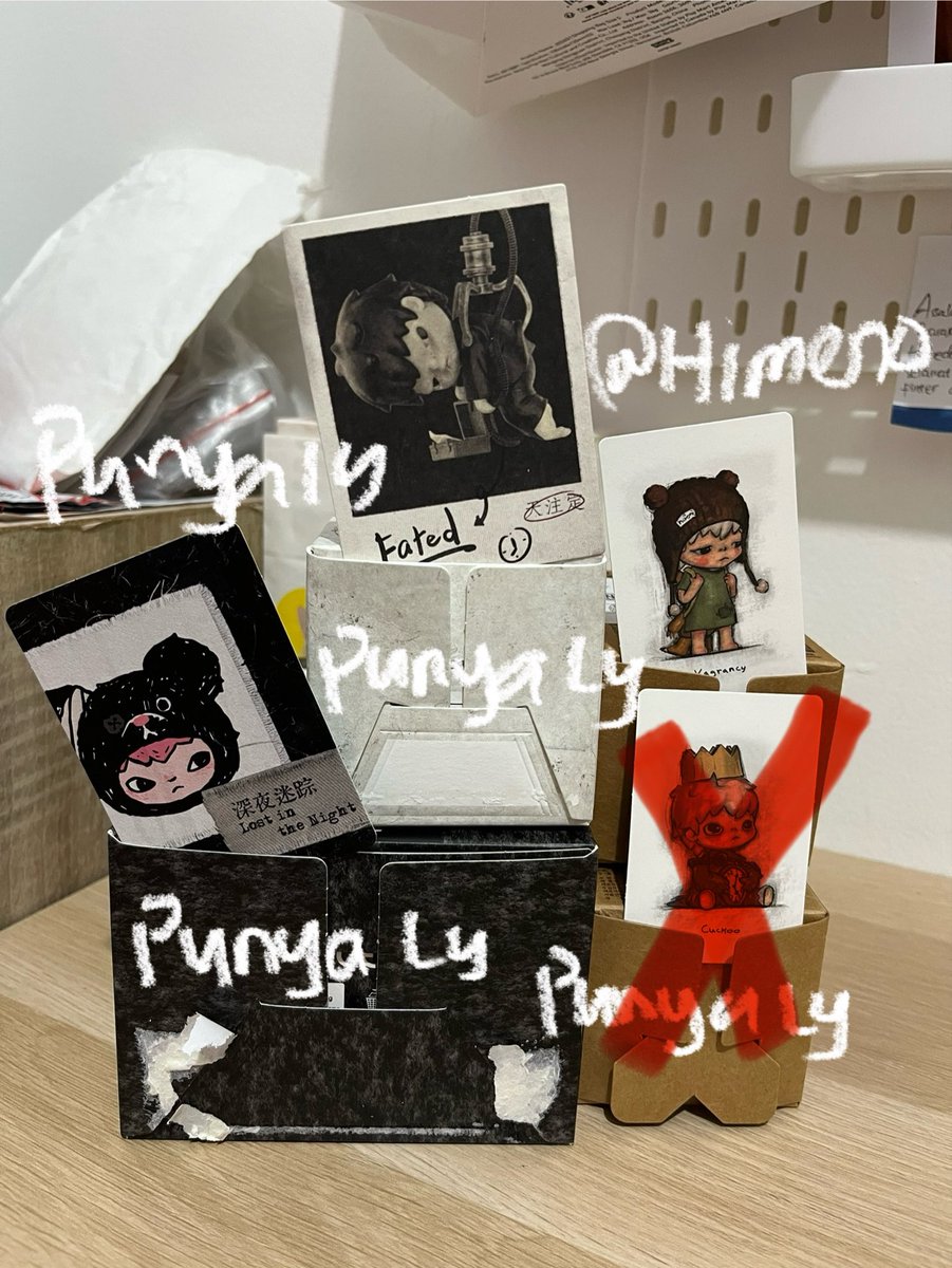 Siyapppppp's tweet photo. #wts Izin wts hirono road journal lost night 330k
Hirono mist walker backlit 340k
Vagrancy 220k
Fated 160k
All sealed Bisa co oyen https://t.co/ni0gpO6Ufb