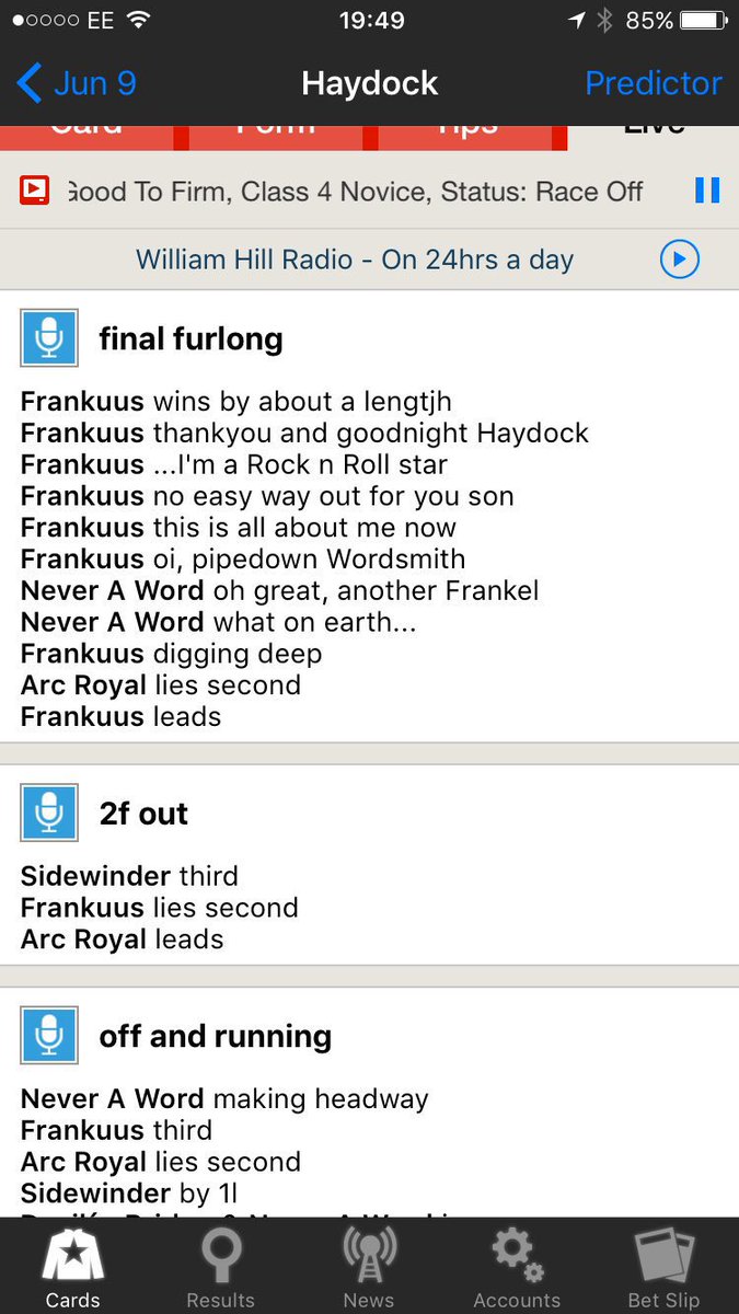 SP_2310's tweet photo. Bring back the text commentary @RacingPost. Some absolute gems over the years. https://t.co/aLGTbFOZdK