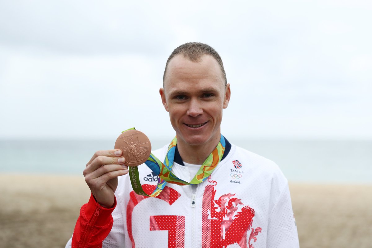 TeamGB's tweet photo. Two-time Olympic medallist 🥉
Four-time Tour de France winner 🟡
Cycling legend 👑

Chris Froome has officially announced his retirement from cycling 🚴

What a career @chrisfroome 👏 https://t.co/4HF3mi5C1N