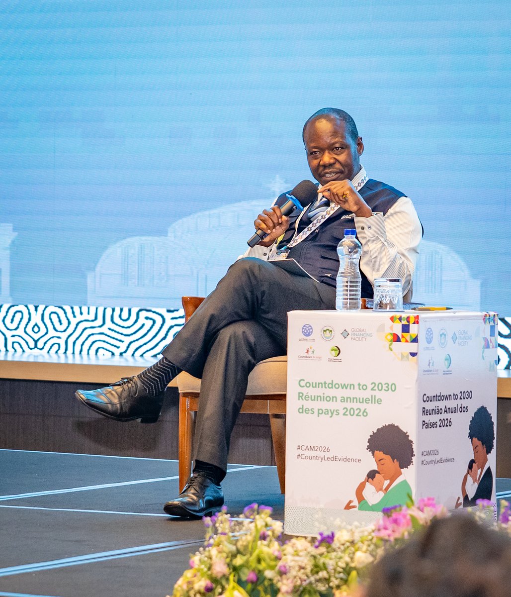 Countdown2030's tweet photo. The final day of the #2026CountryAnnualMeeting began with a panel discussion on advancing data quality, analysis, and partnerships to strengthen country-led evidence.

@aphrc @FMoHealth @EPHIEthiopia @theGFF @exemplarshealth https://t.co/kp8naWdnur