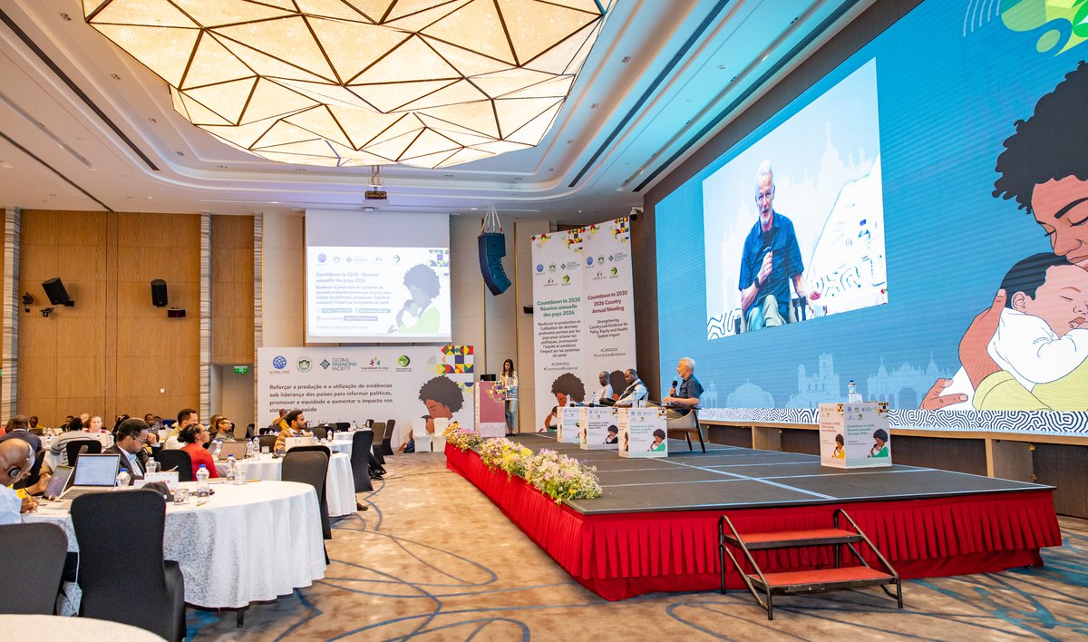 Countdown2030's tweet photo. The final day of the #2026CountryAnnualMeeting began with a panel discussion on advancing data quality, analysis, and partnerships to strengthen country-led evidence.

@aphrc @FMoHealth @EPHIEthiopia @theGFF @exemplarshealth https://t.co/kp8naWdnur
