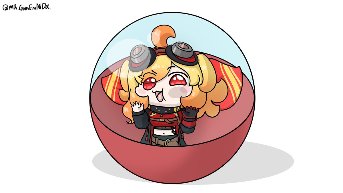 MR_GomEmNiDa's tweet photo. Gacha~ 

 #Inkaela https://t.co/NjQ73Nsurp