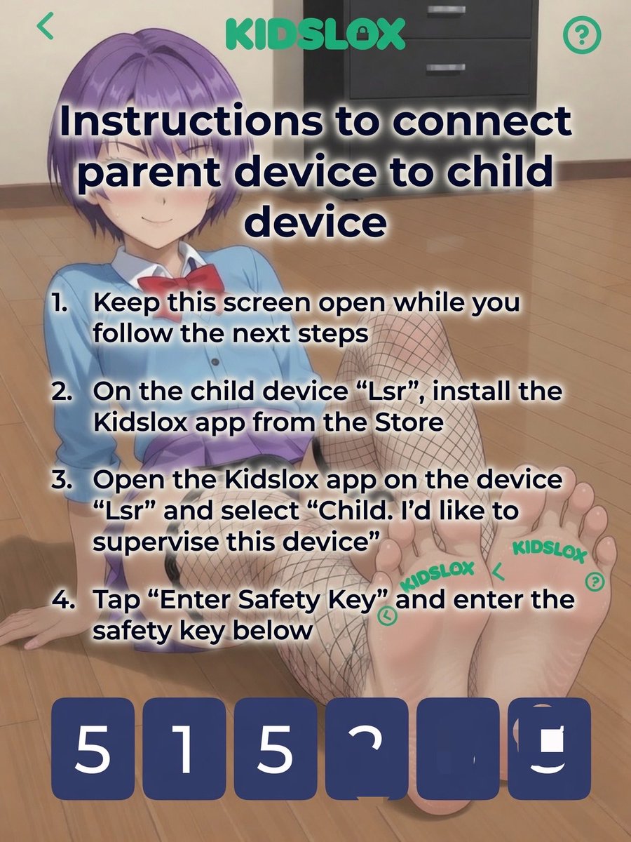 Vanillacatxc's tweet photo. Just 𝐟𝐨𝐥𝐥𝐨𝐰 the kidslox instructions below to let a brat control your device 👇

$purt for techdom 💜 https://t.co/zHicEDN9zm