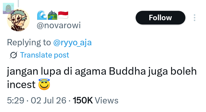 tanyakanrl's tweet photo. 💚 ini masuknya udh penistaan agama kan ya? kira2 bisa dipidanakan gk? tp apakah suara minoritas akan didengar? https://t.co/O6Sz425Sf5
