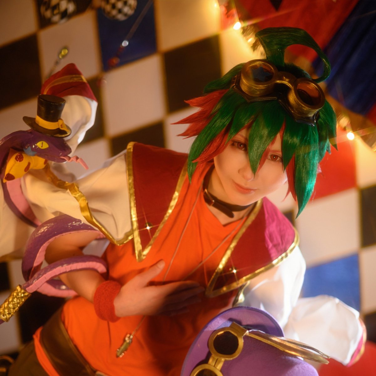 82_n0w0n's tweet photo. 明日のa!は遊矢で行くからアイコンも遊矢の⚠コスプレにした！
フォロワーさんいるかなぁ？ https://t.co/OPP96bsNXU