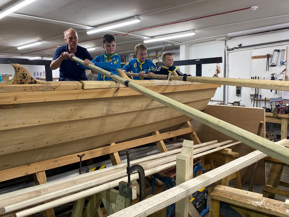 SaxonShipCo's tweet photo. We were delighted to welcome Felixstowe Beavers to the Sutton Hoo Ship on 5 June for a hands-on day of learning and discovery. #Education #Community #AncientSkills #HeritageLearning #TraditionalCraft #Boatbuilding #Volunteer #SuttonHooShip #SuttonHoo
https://t.co/36VQvtmeDK https://t.co/hYFK4nWWAb