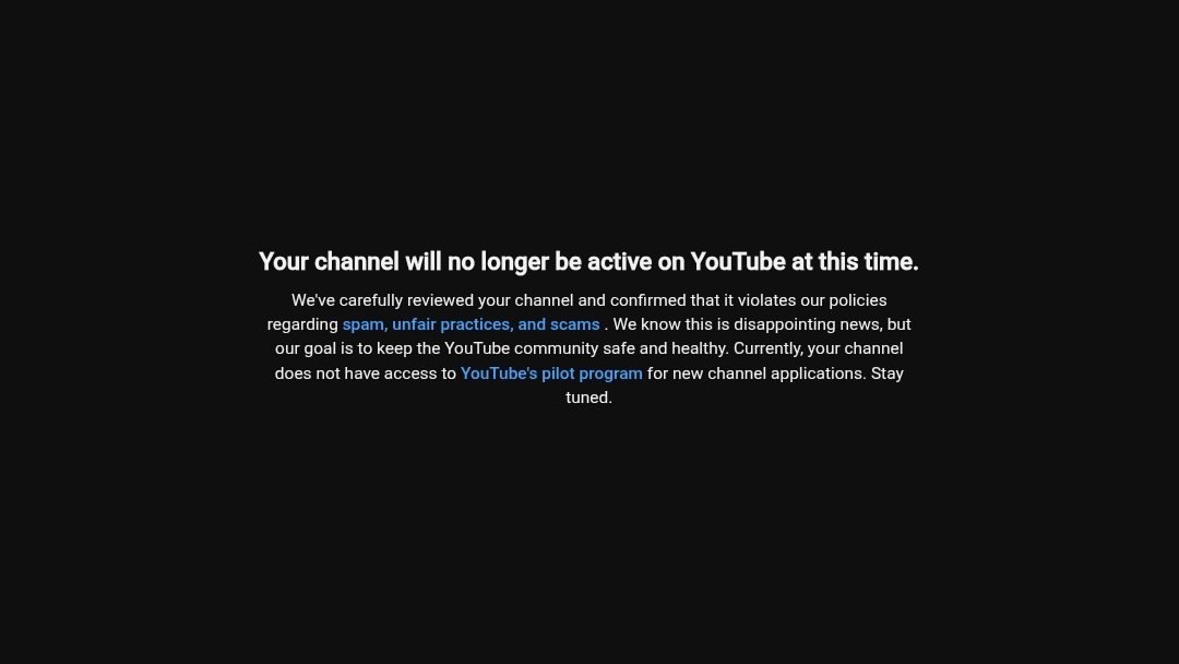 MPudede's tweet photo. @TeamYouTube @YouTube
Dear YouTubers I do not believe I have violated any of YouTube's community guidelines My videos are entirely my own original narratives I do not believe I have spammed scammed or committed fraud
Please review my YouTube channel link: https://t.co/as7k9TZasg https://t.co/QDWMXdo3IK