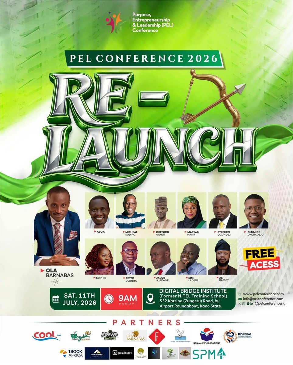 Pelconference's tweet photo. "The future depends on what you do today." — Mahatma Gandhi

The countdown is on! In just 8 days, we'll gather for PEL Conference 2026 under the theme RE-LAUNCH.

Don't miss this opportunity to learn, connect, and step into your next level.

https://t.co/oS8b2K4Bz0 https://t.co/jzOsDLvAE8